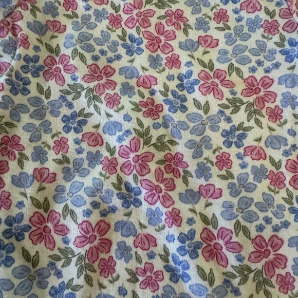 Carter's -Pink, Purple, and Blue Floral Baby Bodysuits, Size 3M - Picture 6 of 11